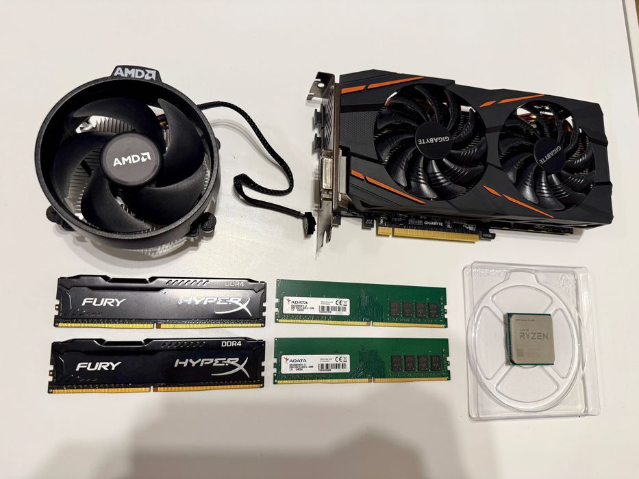 RX 580 8gb, Ryzen 5 2600, 16GB RAM