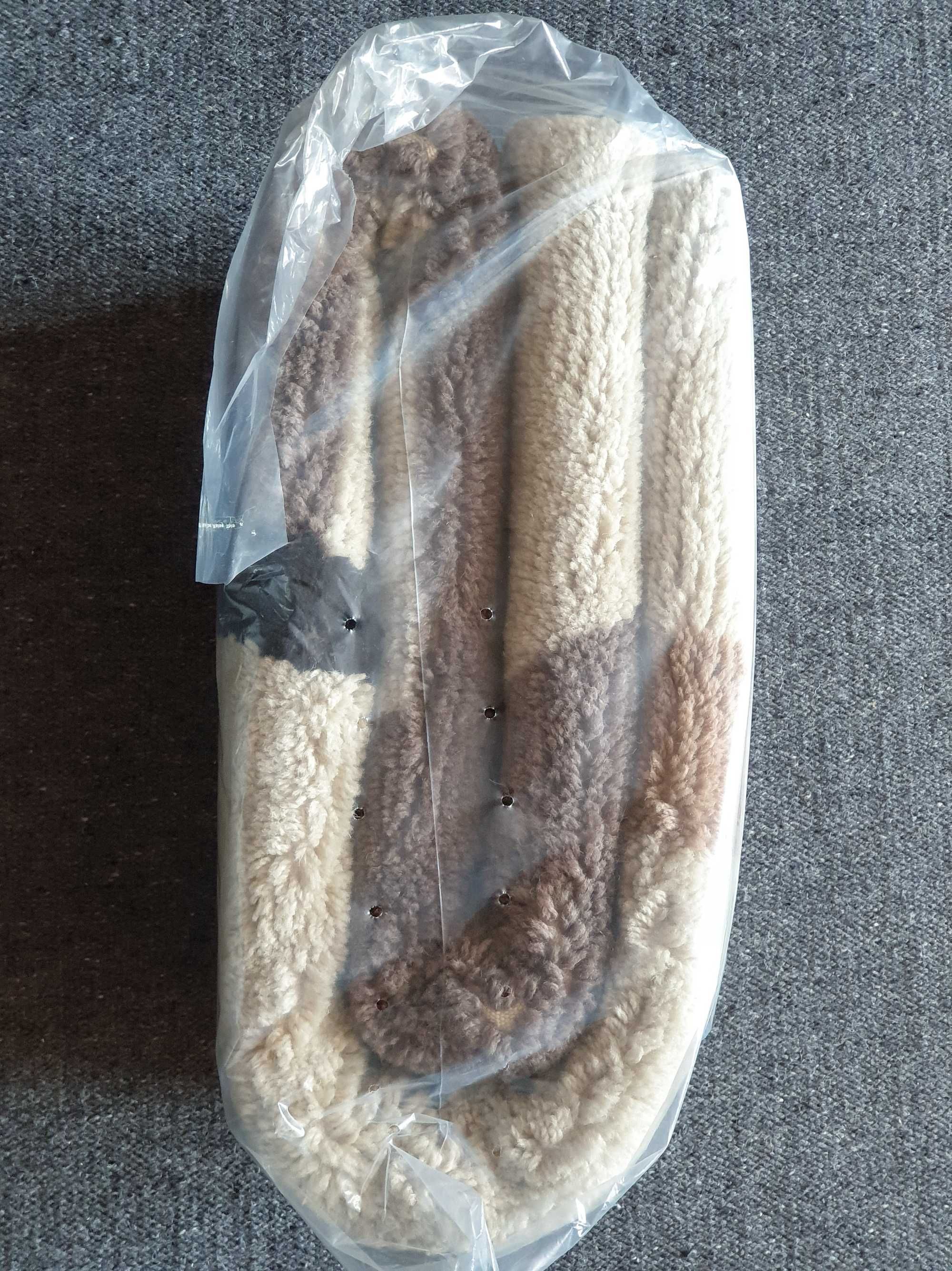 Чисто нов стилен килим H&M, вълна и памук. 140х200см