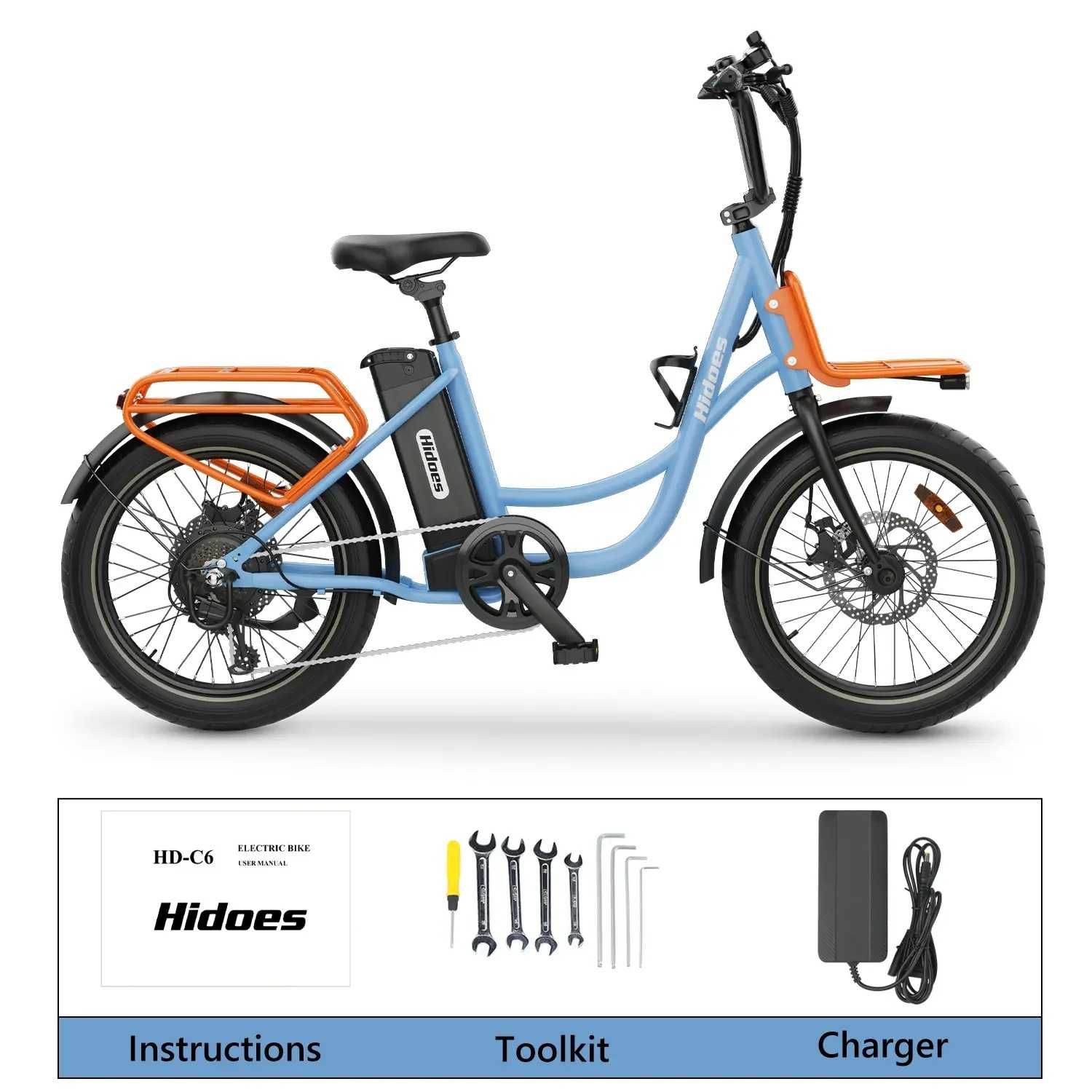 Електрическо колело HIDOES C6 500W 36V 13Ah