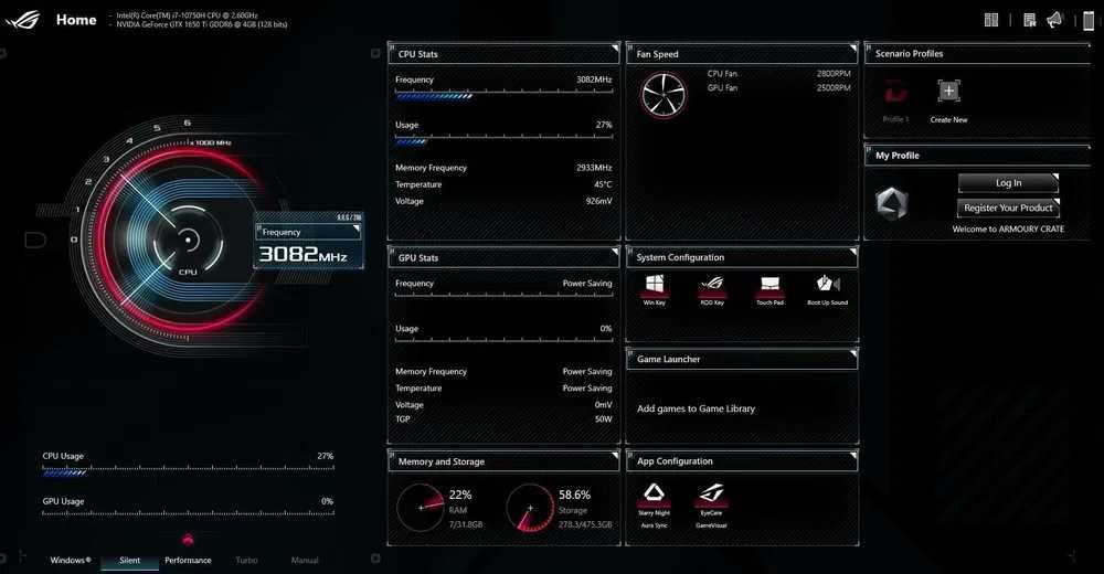 Laptop Gaming Asus Rog Strix G15 32GB