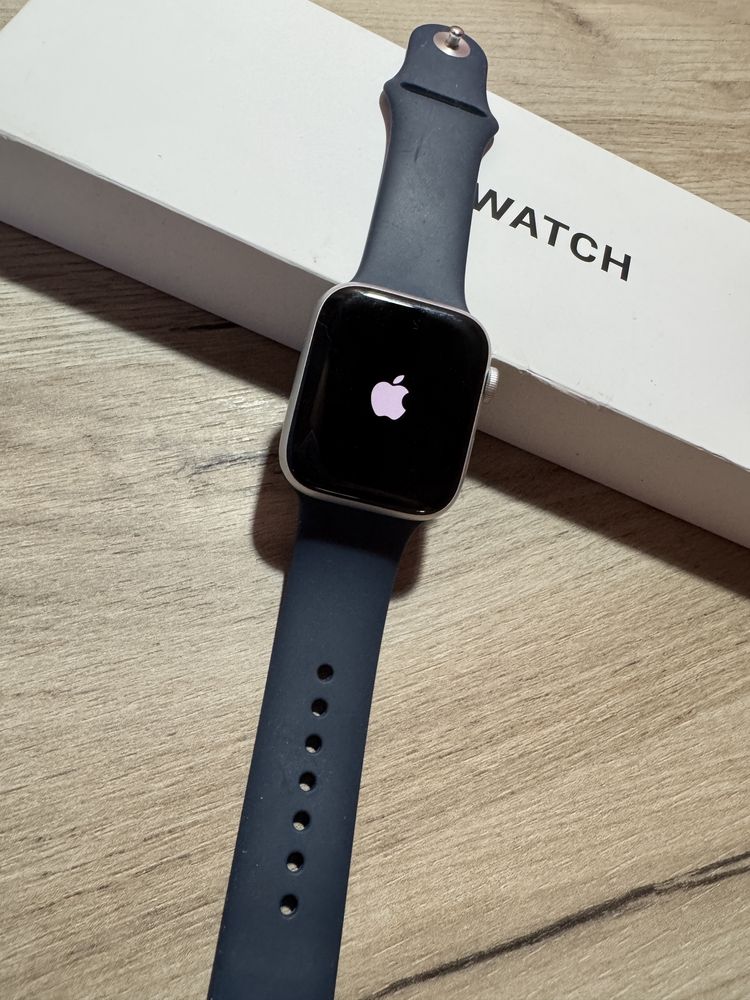 Apple Watch SE (2023), GPS, 44mm Storm Blue Storm Band