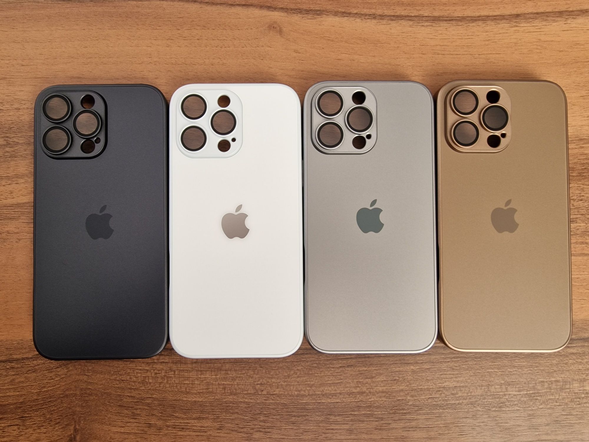 Матов Стъклен Кейс за Apple iPhone 16 / 16 Pro / 16 Pro Max / Plus
