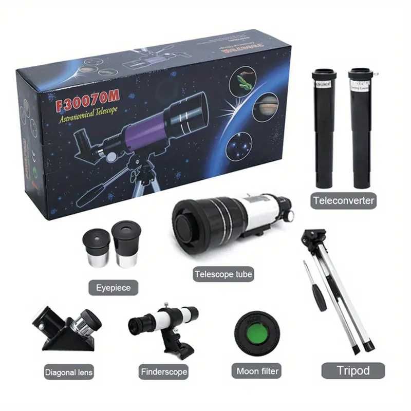 Телескоп Астрономический 150 крат увелечение. Teleskop TELESCOPE