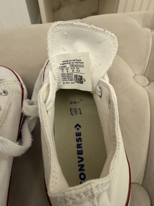 Adidasi sneakers tenesi Converse All Star, marime 25, unisex