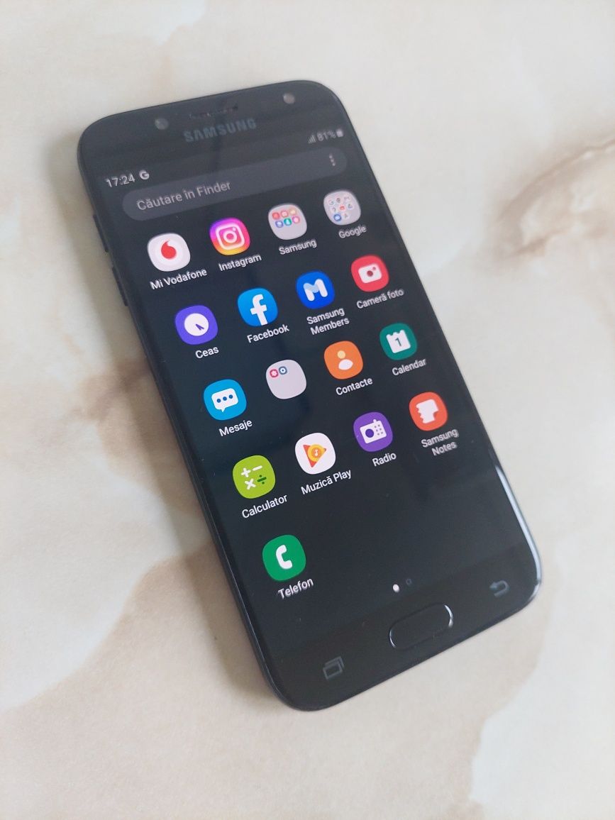 Vând Samsung Galaxy J5 2017 Black, fără probleme, codat Vodafone /poze