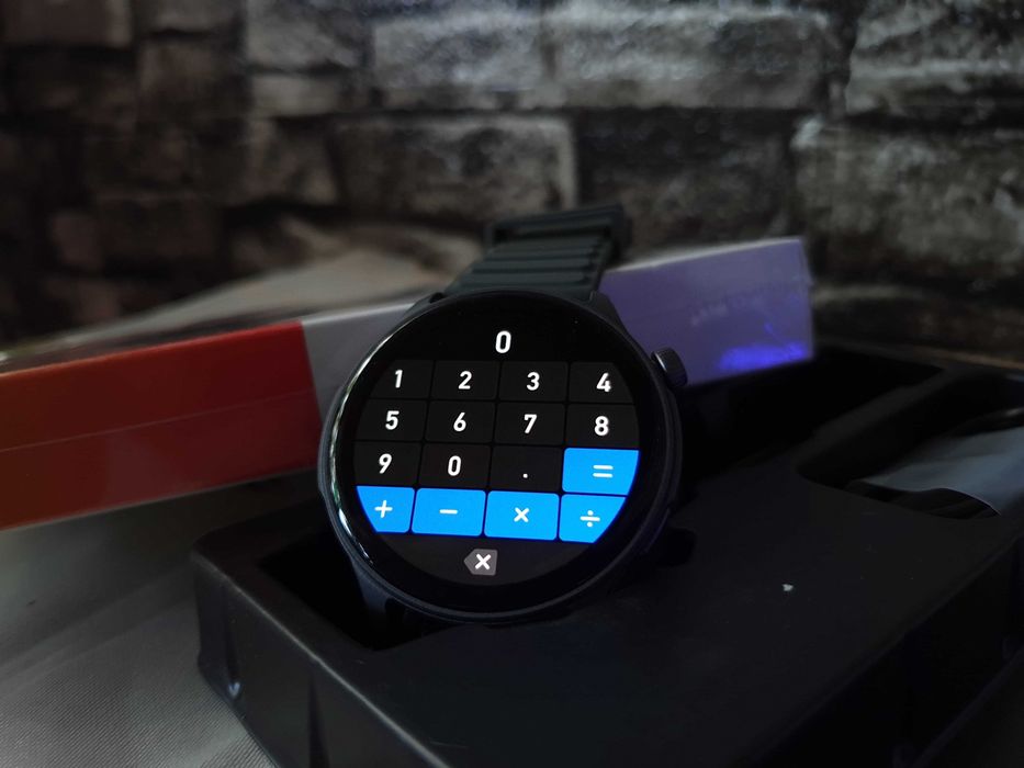 SmartWatch Zeblaze 3 Pro 1.43inch amoled, Apel/vorbit direct din ceas