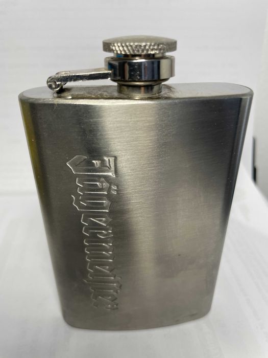 Set recipient whiskey rom coniac 2 pahare inox cadou Vintage 300ML 80