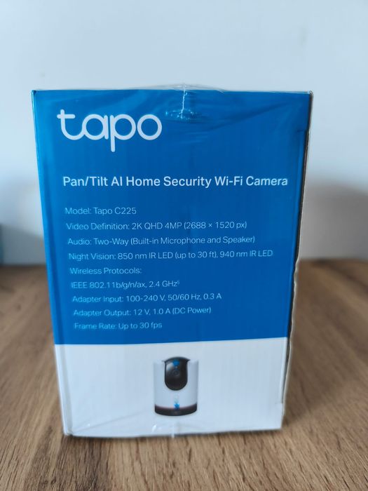 Камера за наблюдение Smart TP-Link Tapo C225