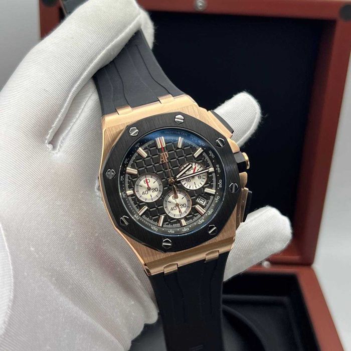 audemars piguet offshore gold/black