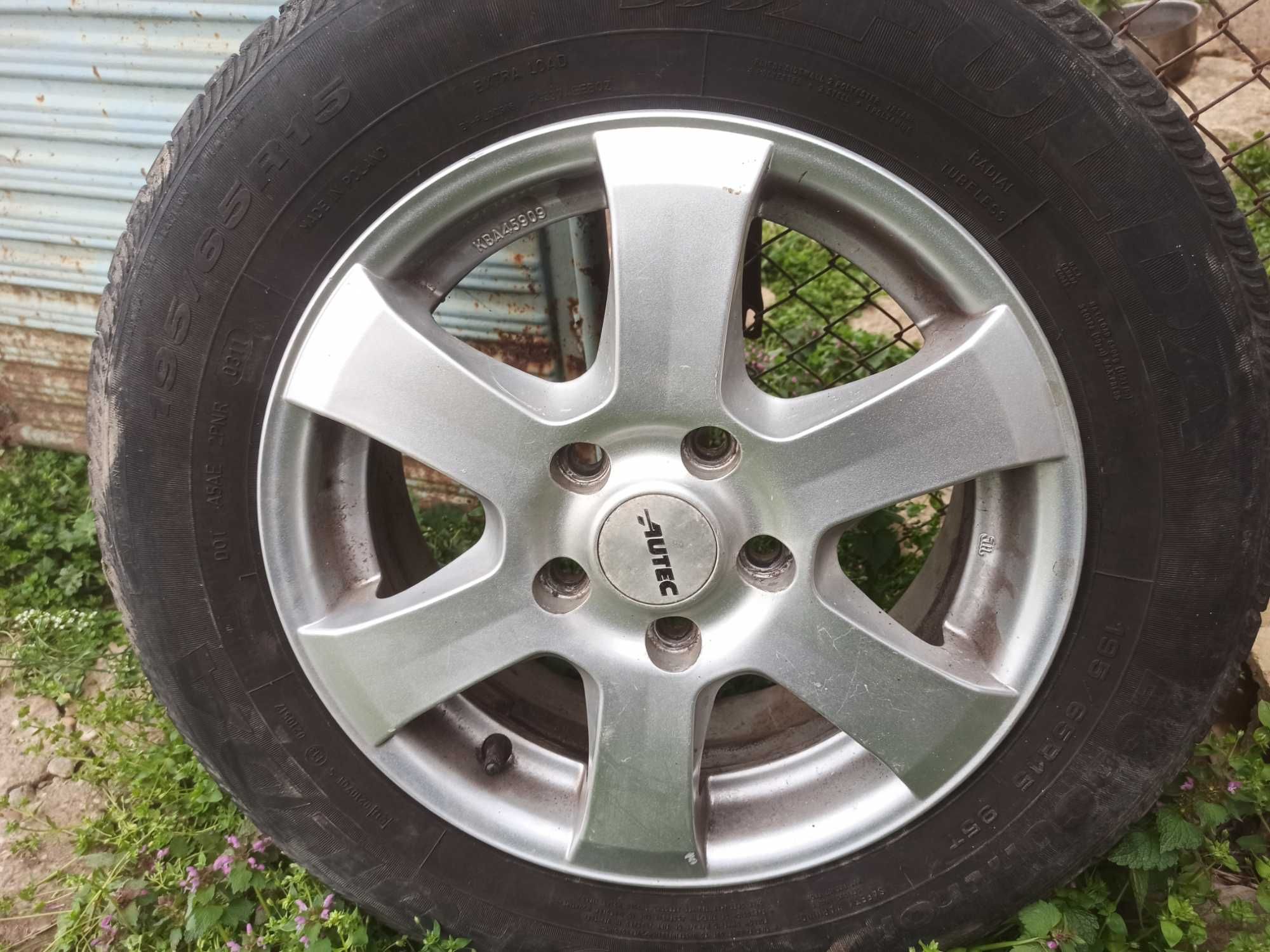 Джанти 15ки 5/112 от vw cady