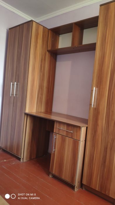 Детский шкаф с партой