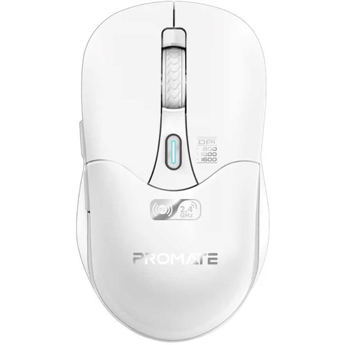 Mouse Bluetooth Promate Samo Wireless Alb 1.6kDpi Sigilat Nou Garantie
