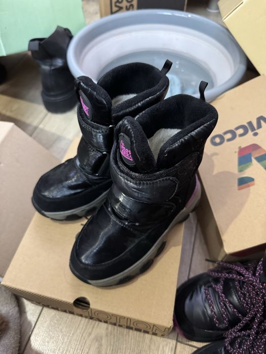 Сапоги зимние на девочку