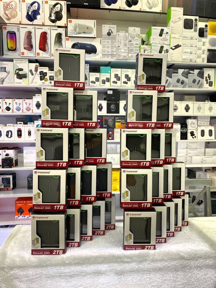 Внешний жесткий диск Transcend Toshiba Seagate