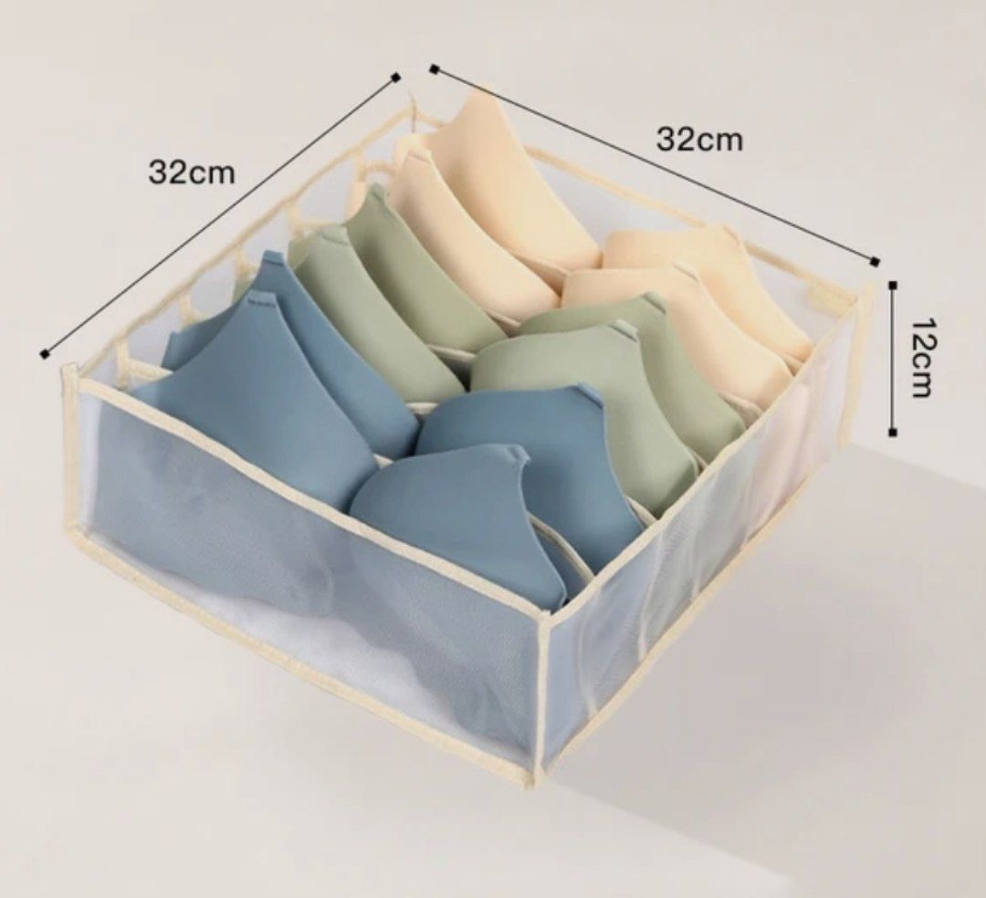Набор органайзеров ящик бокс короб для хранения вещей нижнего белья но