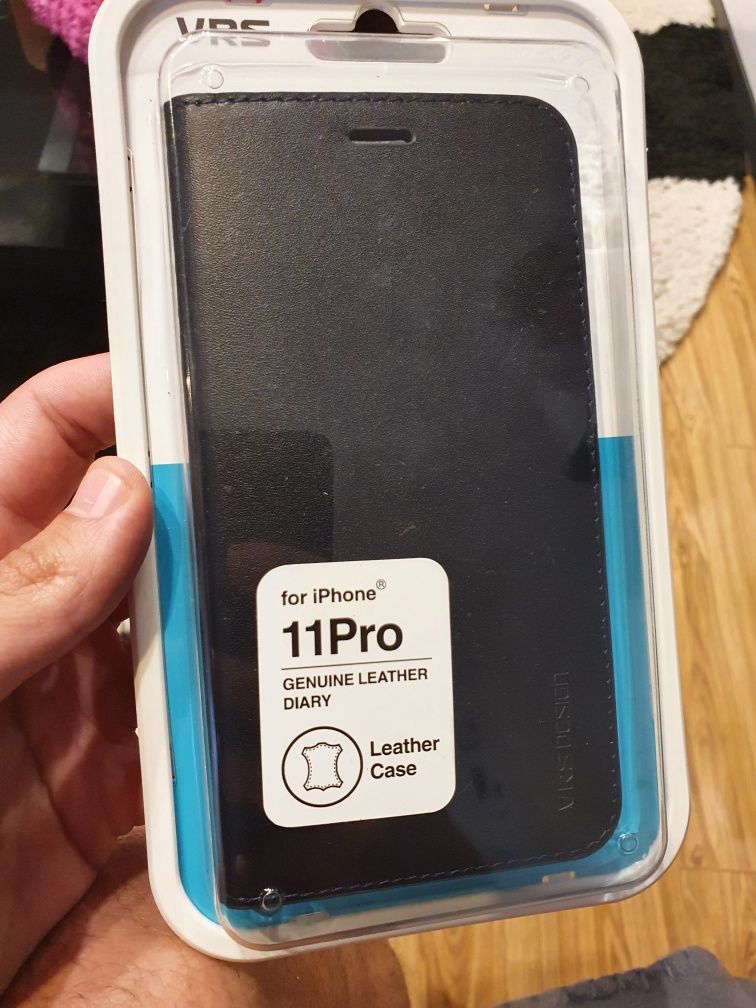 Husa Flip Iphone 11 Pro, husa piele