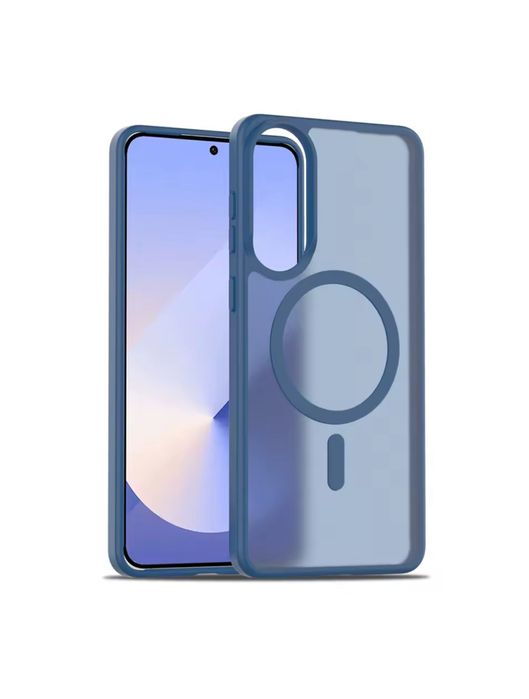 Husa Magnetica Anti Soc Spate Mat Folie Sticla - Samsung S25 EDGE