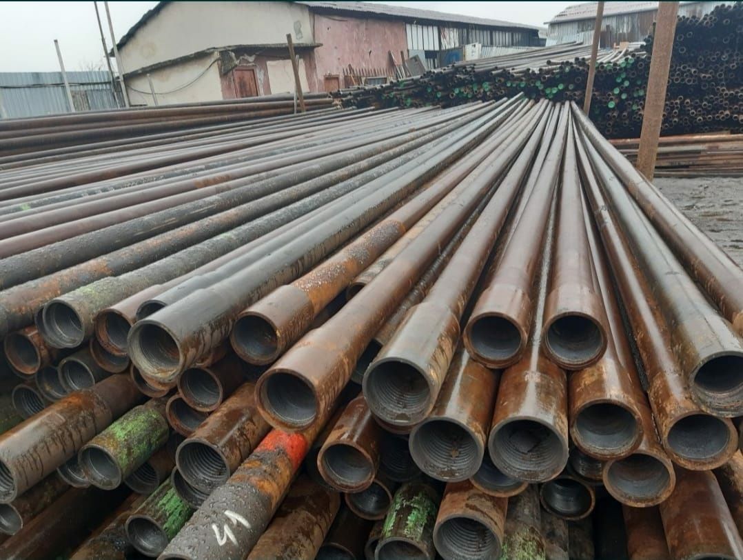 Vând teava metalica Tubing cu mufa și filet
