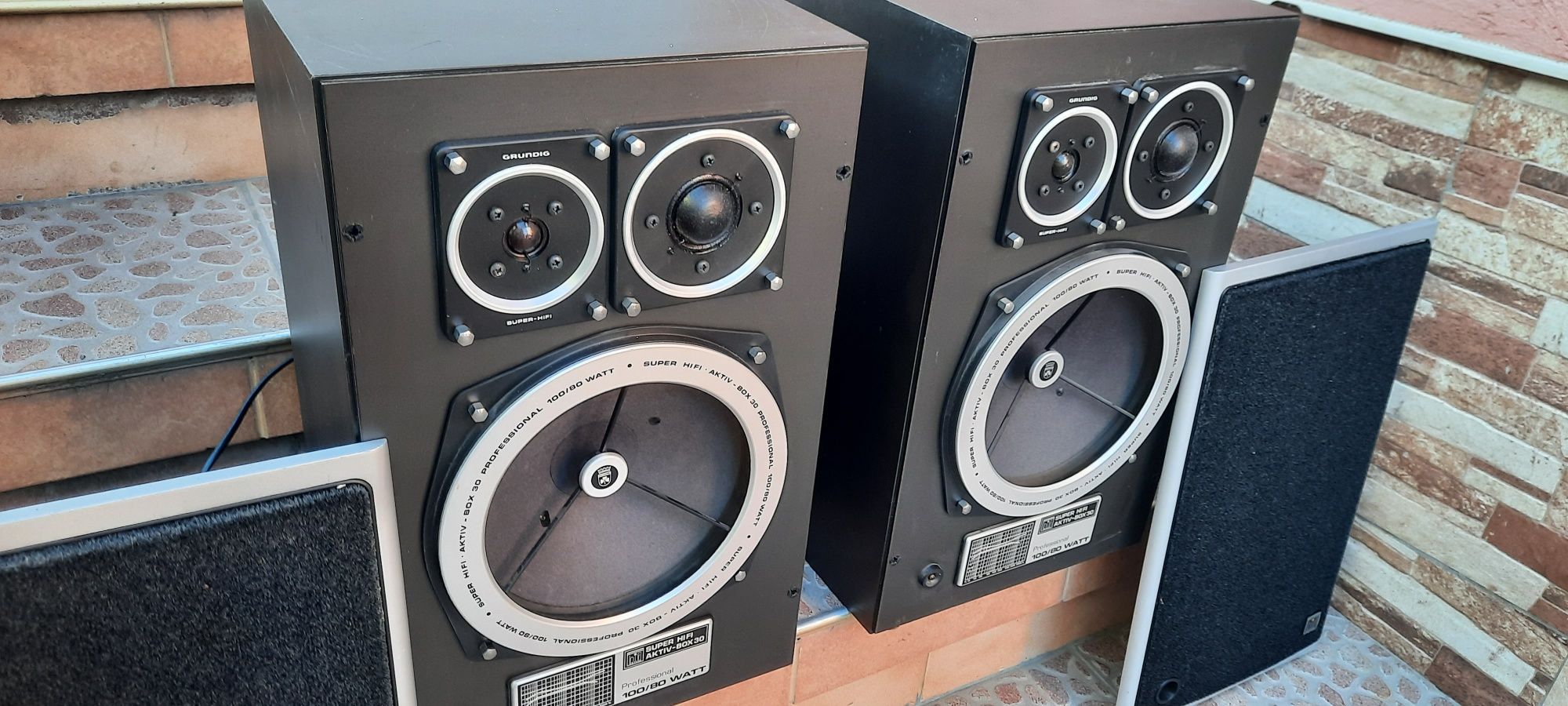 Grundig Profesional Box30  Тонколони с Усилвател
