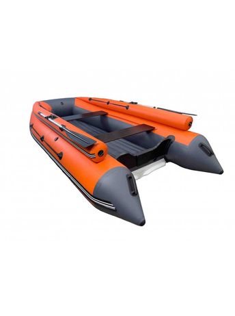 Лодка REEF-360 F НД графит/оранжевый