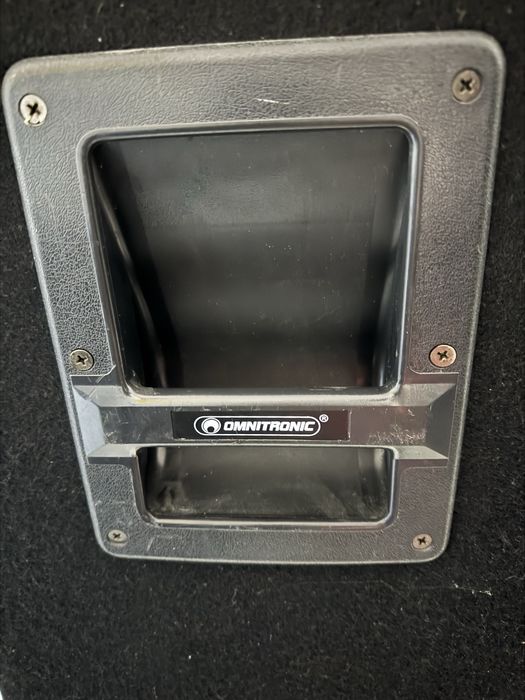 Set boxe omnitronic + statie si equalizator