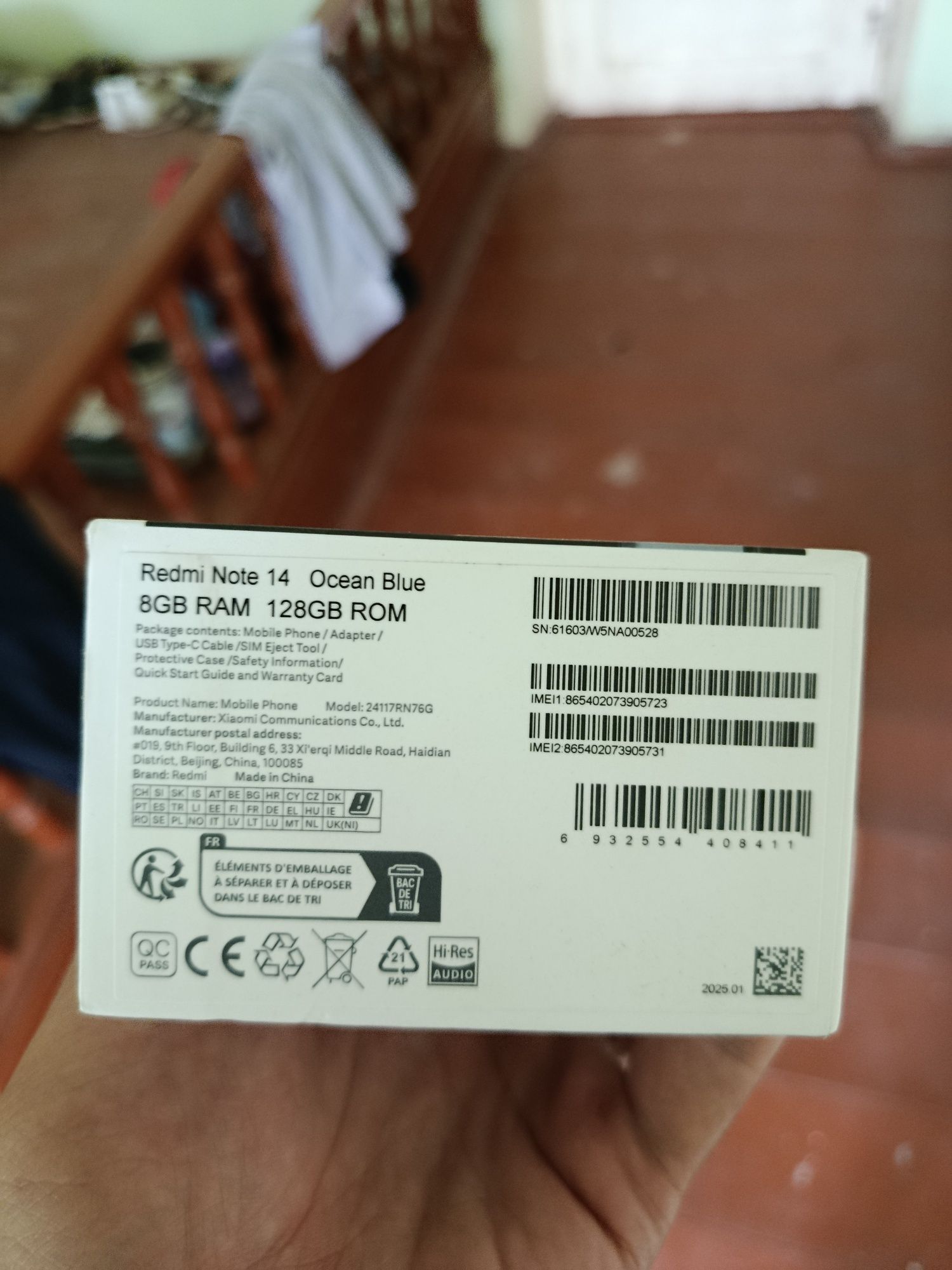 Redmi note 14...