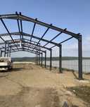 Vand hala structura 200mp metalică 10x20x4 confectionata din profil ip