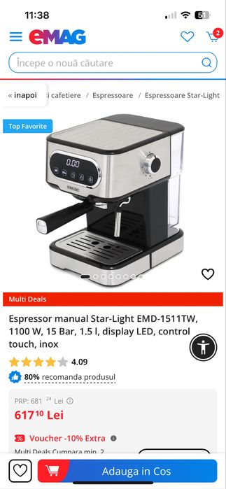 Espresor Gorenje !