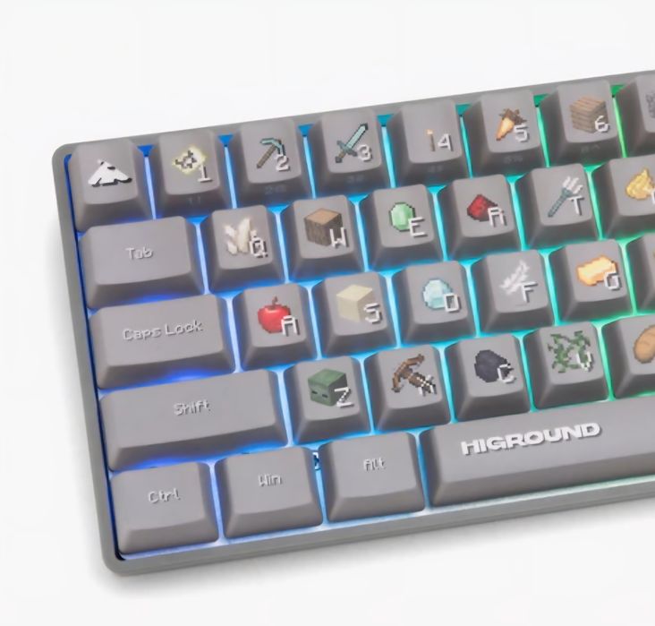 Tastatura Higround x Minecraft Basecamp editie limitata 65  - Inventor