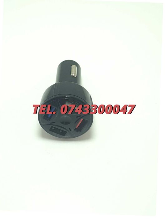 Incarcator Universal Masina Auto 4 Porturi Bricheta Usb Qc Fastcharge