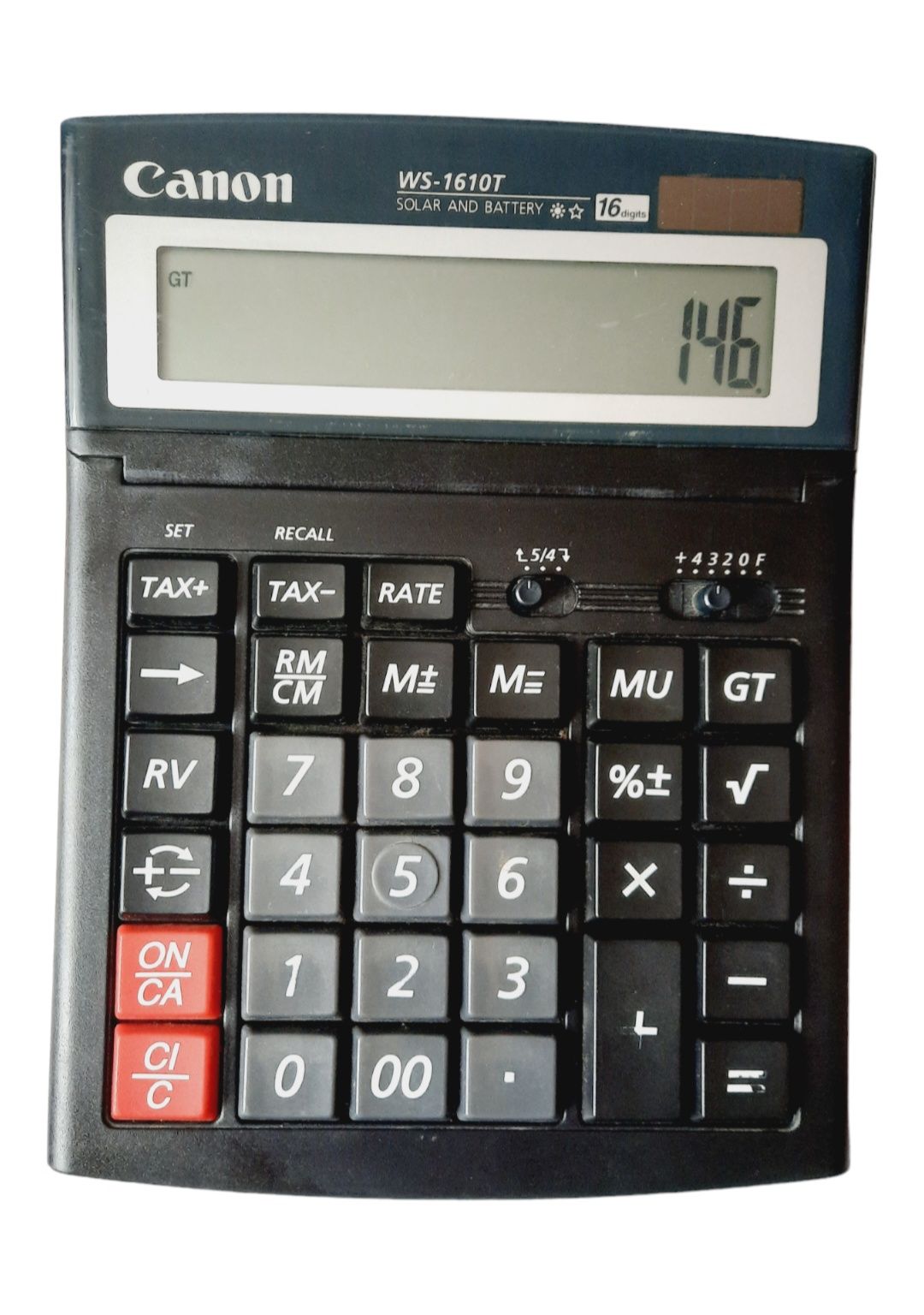 Calculator de birou Canon WS1610T, 16 Digits