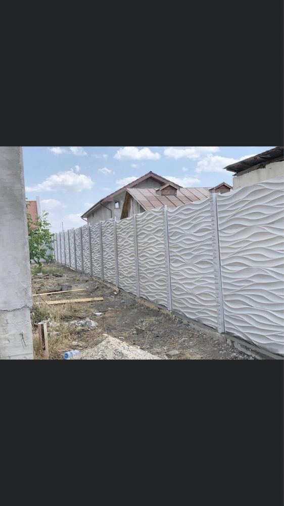 Garduri de beton/pavaje / coame gard