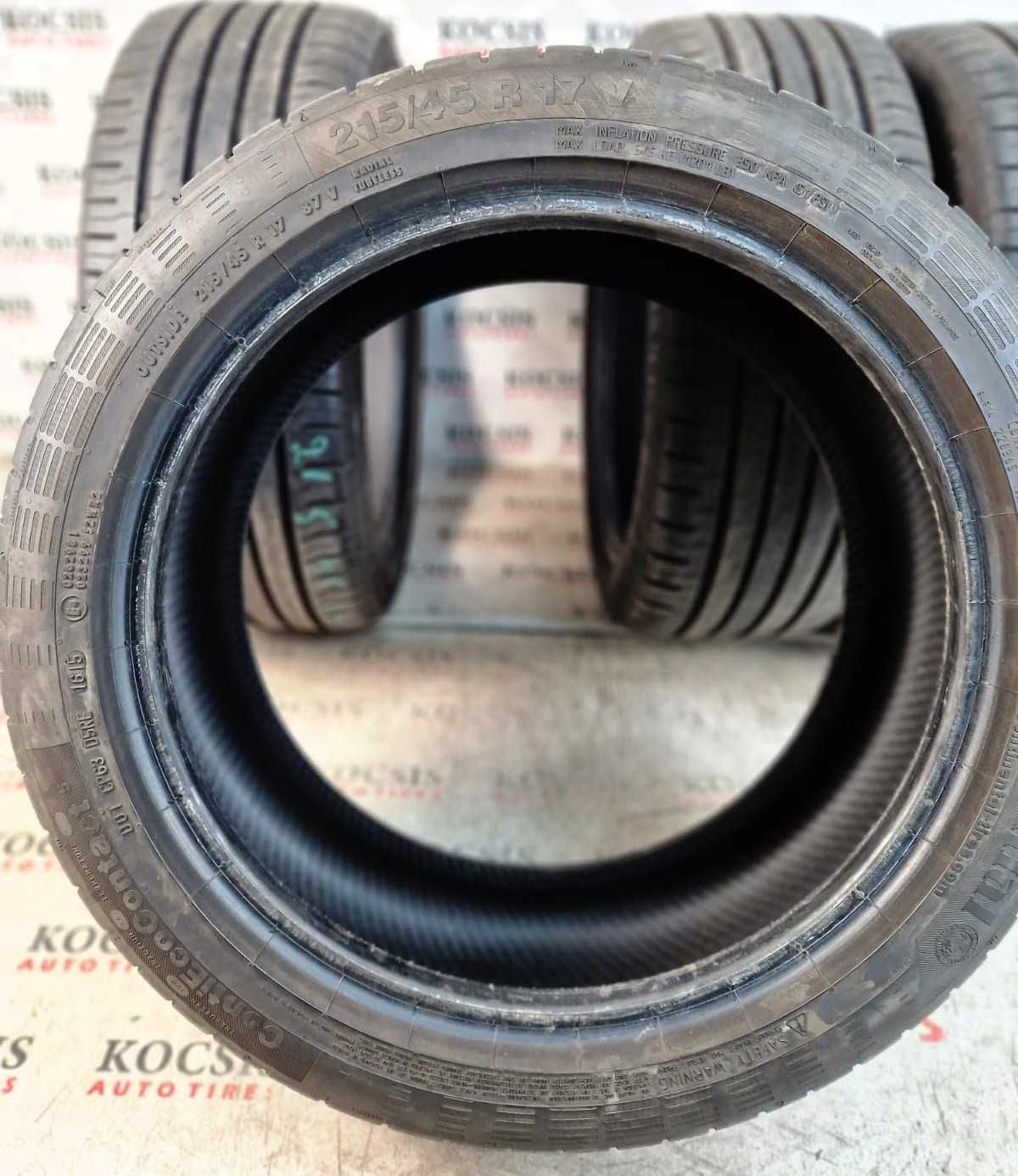 Anvelope vara - 215 45 17 CONTINENTAL - 7mm
