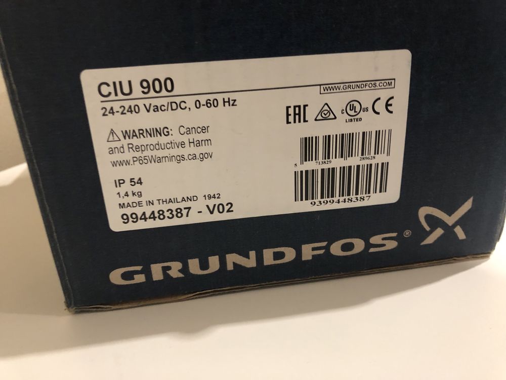 Grundfos CIU 900 интерфейс блок/модул