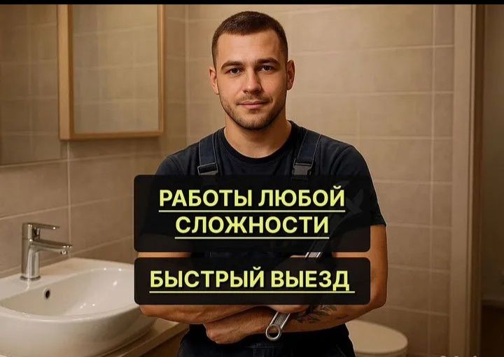 Услуги сантехника круглосуточно. Замена батарея. Прочистка канализации