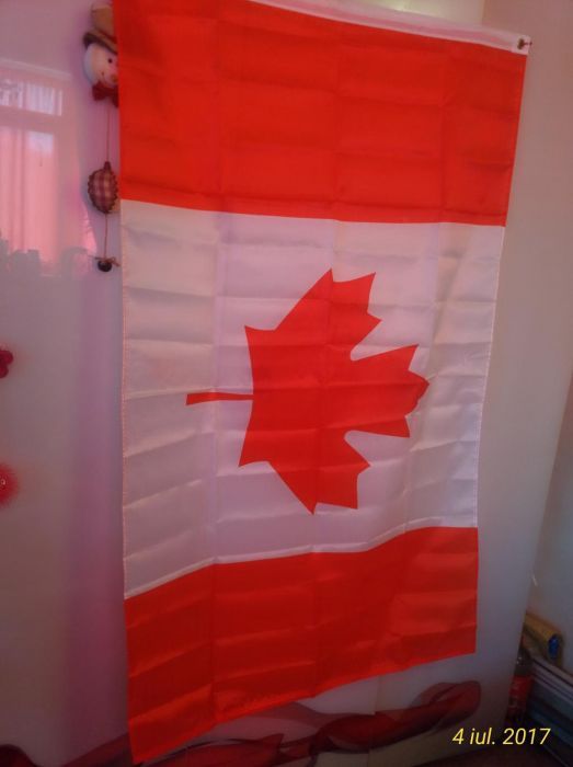 CANADA drapel național 150x90cm NOU OCAZIE steag Canada colecție