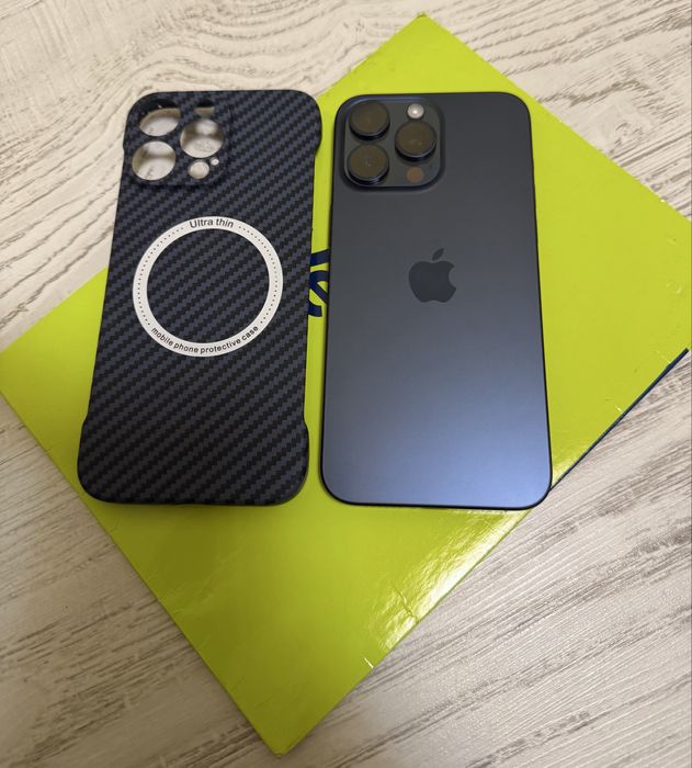 Iphone 15 Pro Max 256GB Blue Titanium ПОДАРЪЦИ