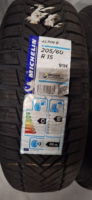 НОВИ! 205 60 15 Michelin alpin 6
