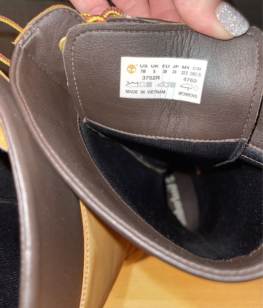 Timberland cizme cu sireturi