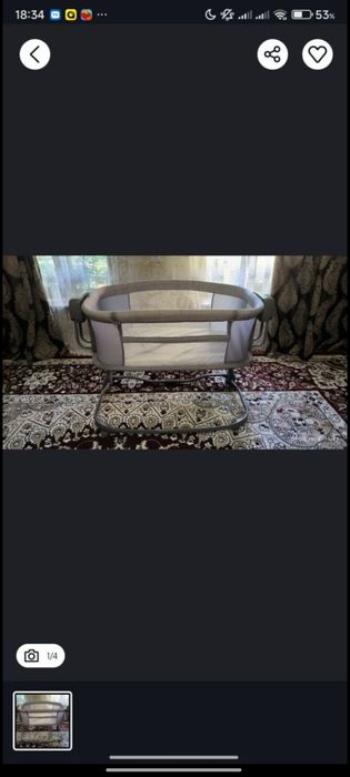 Кроватка детская. Мастелла 3в1