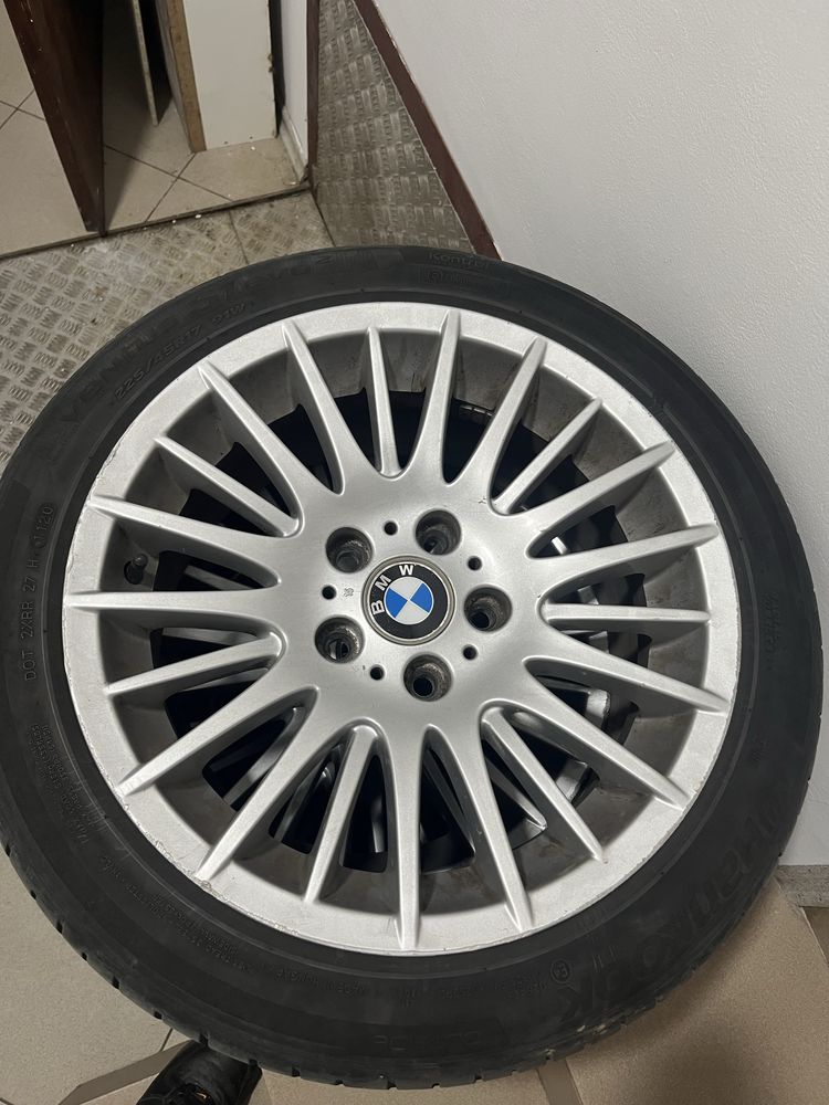 Джанти с гуми за бмв 5х120 оригинални 17-ки style 160