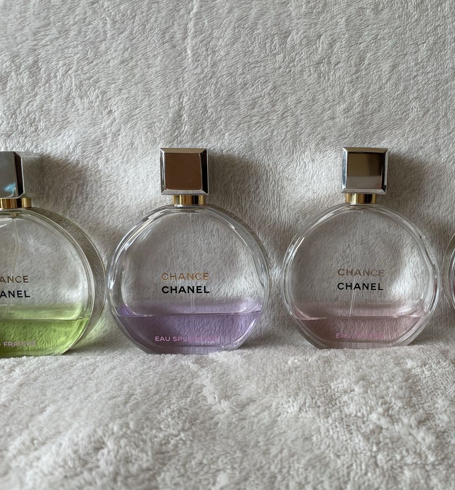 Chanel Fraiche Splendide N5 L’eau Chance Coco Mademoiselle Tendre