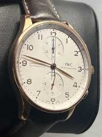 IWC Portuguese Chronograph aur 18 k rose