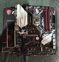 Placa de baza MSI Z390 MPG 1151 v2 defecta