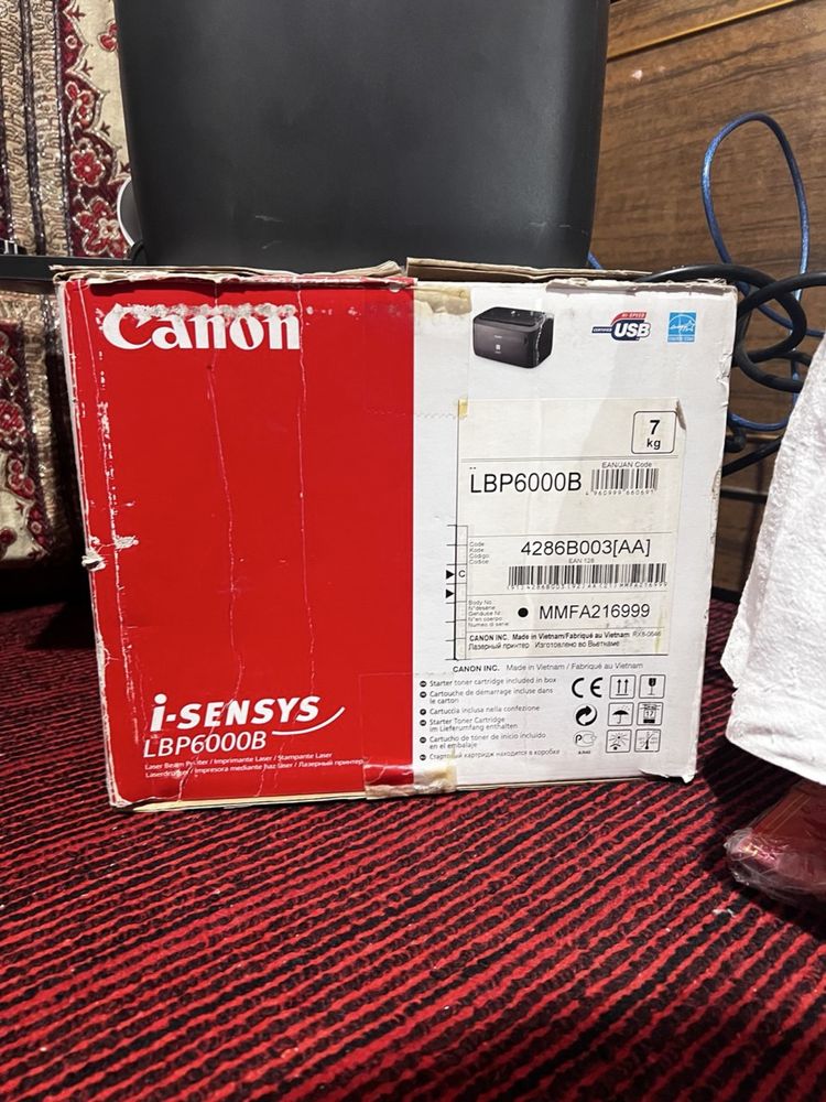 Canon принтер черно -белый