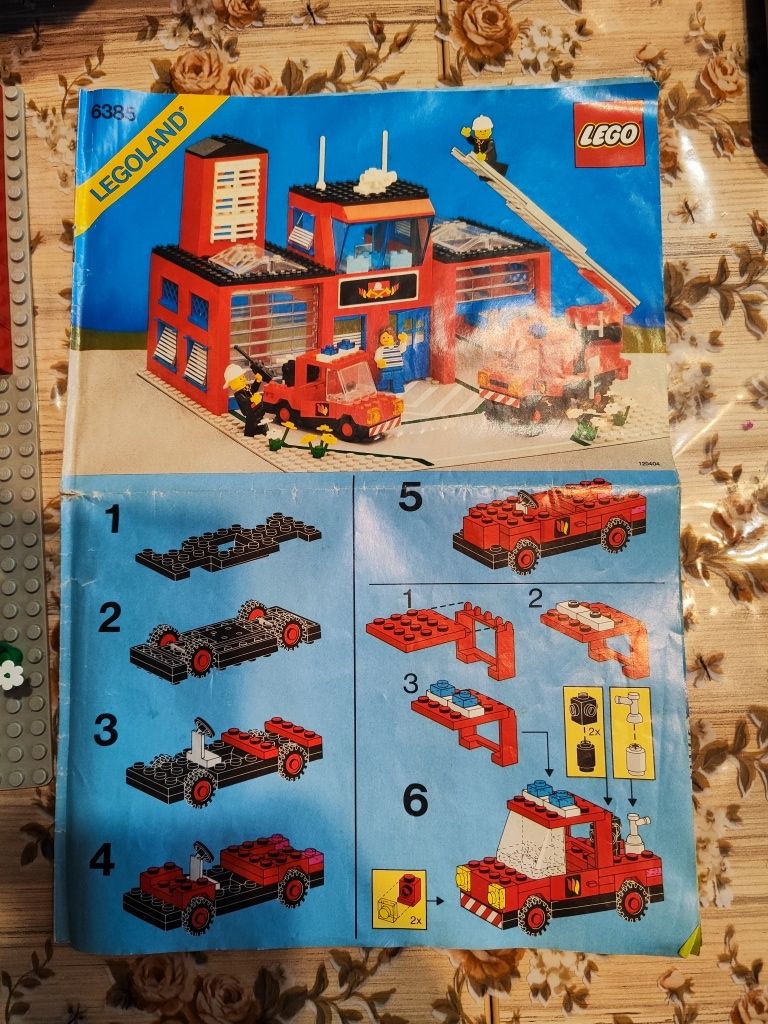 Лего 6385 lego fire house 1985 г