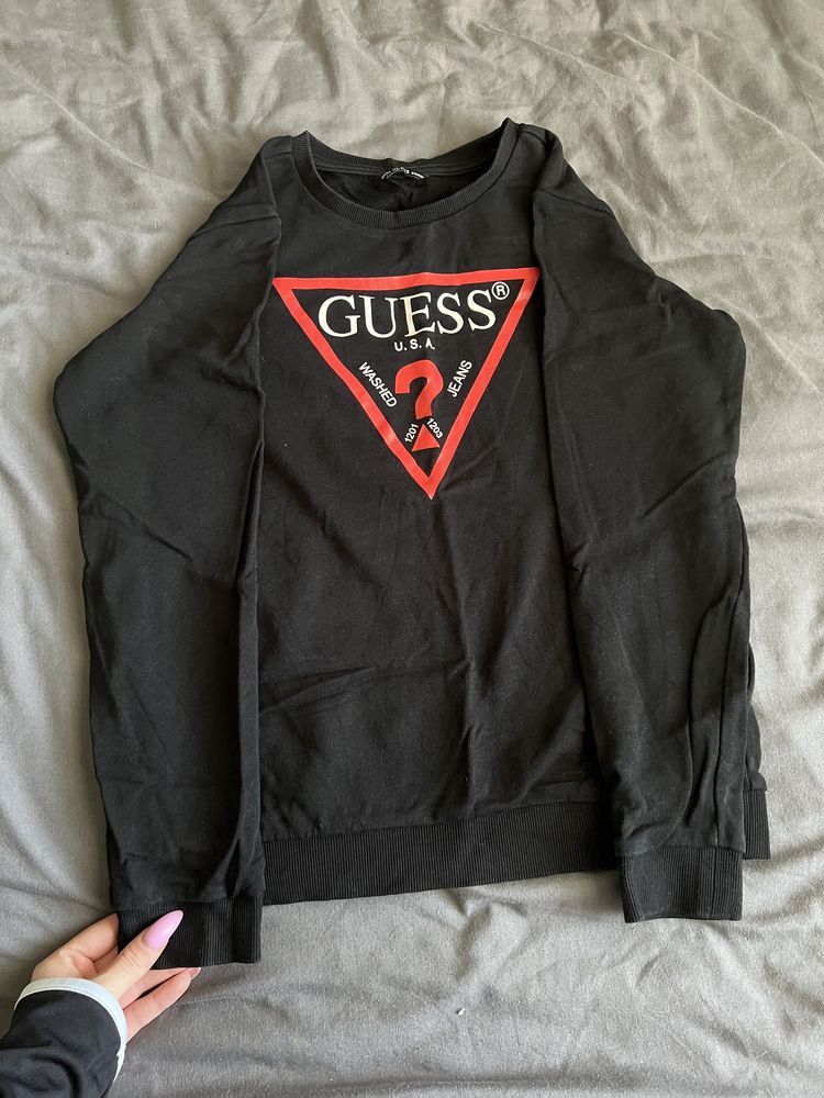 Оригинална блуза с дълъг ръкав Guess