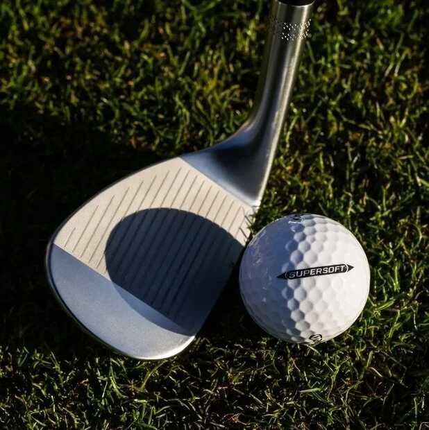Set 12 buc Mingi de golf Supersoft 2025 White Basic ,sigilat