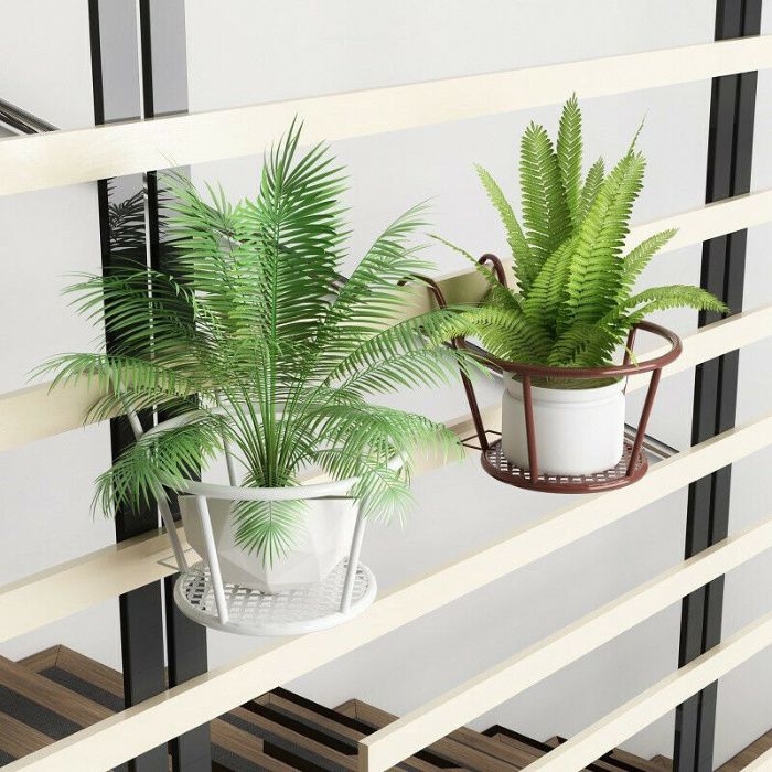 Suport metalic ghiveci flori pentru balcon. NOU
