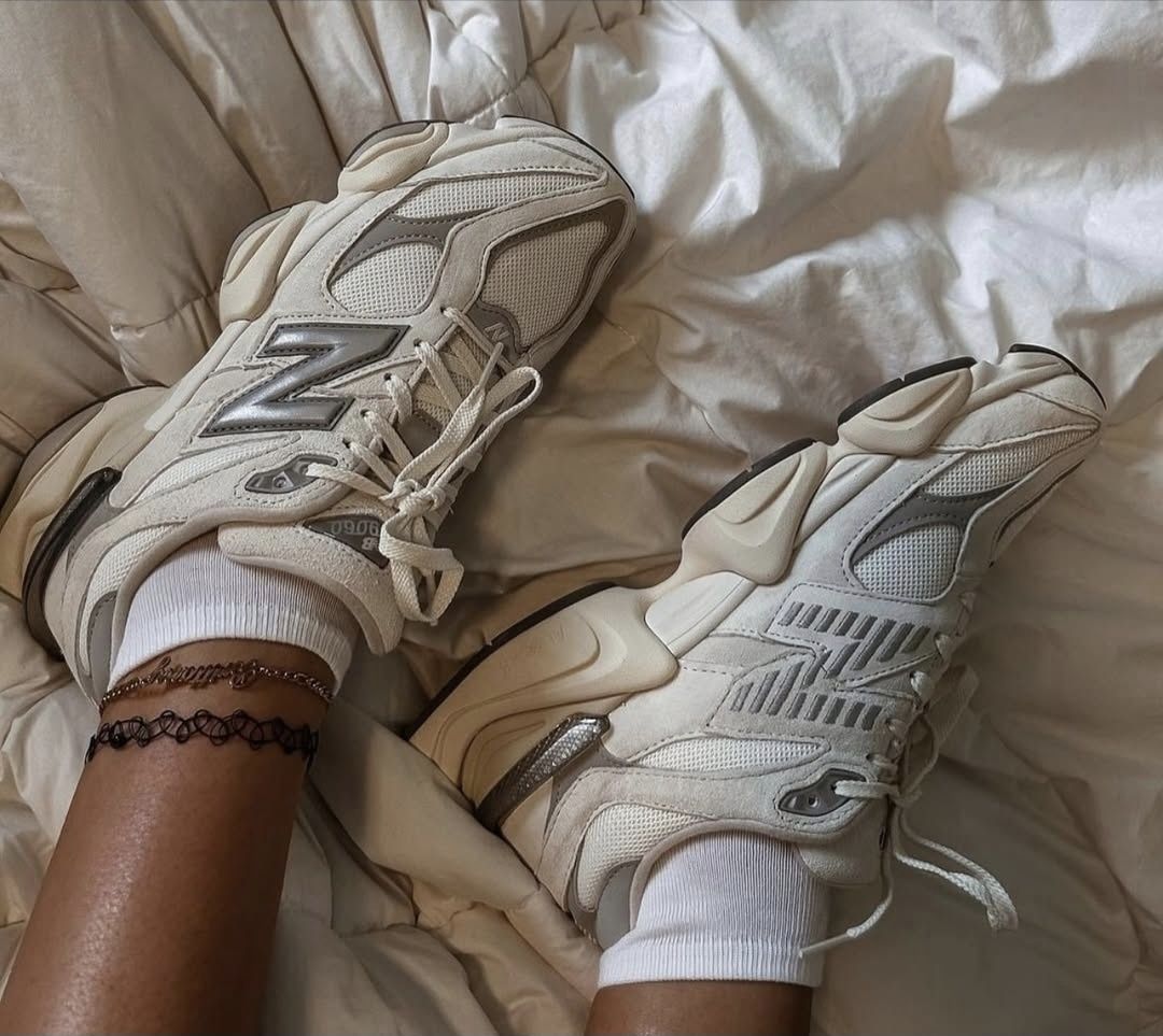 New Balance 9060 Sea Salt White